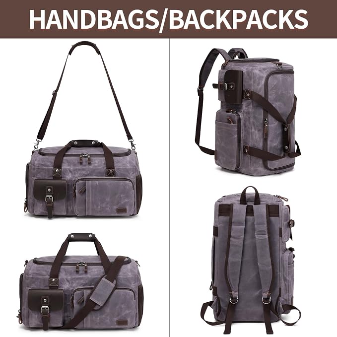 Travel Duffle Bag Weekender Bag - Image 6