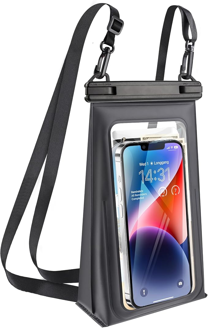 Large Waterproof Phone Pouch Universal Phone Waterproof Case by TDLIRH-LoveSportLoveLife
