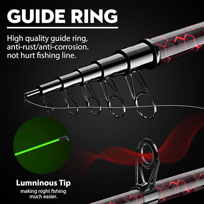 Fishing Rod and Reel Combos, Unique Design - Image 4