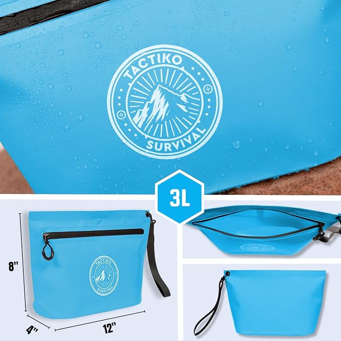 Tactiko Heavy-Duty Splash Water Resistant Zipper Pouches - Image 5
