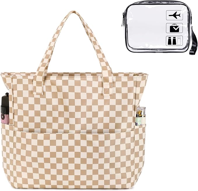 Beach Pool Bags Tote for Women Ladies Large Gym Tote Carry On Bag by BLUBOON