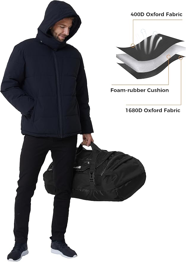 Ubon Large Duffel Bag Weekender Bags - Image 6