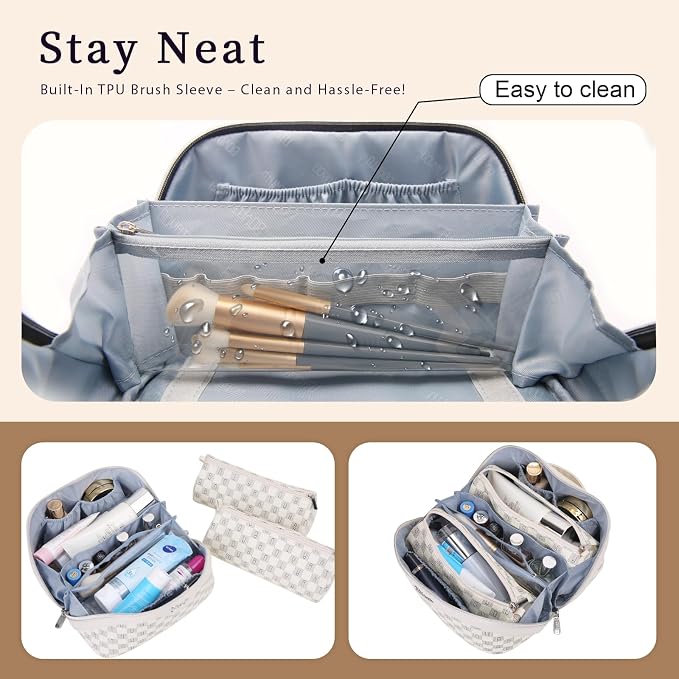 BOYATU Travel Makeup Bag Cosmetic Bags - Image 4