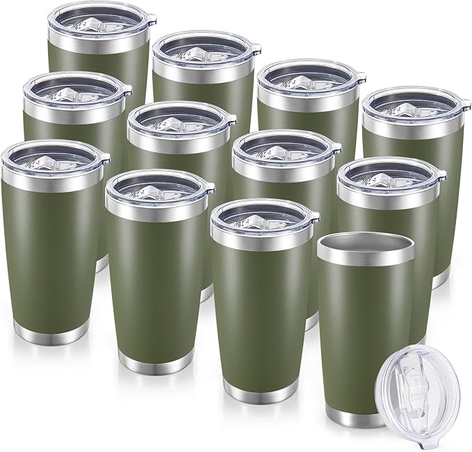 20 oz Tumblers Bulk Stainless Steel Tumbler by CoolYoleb