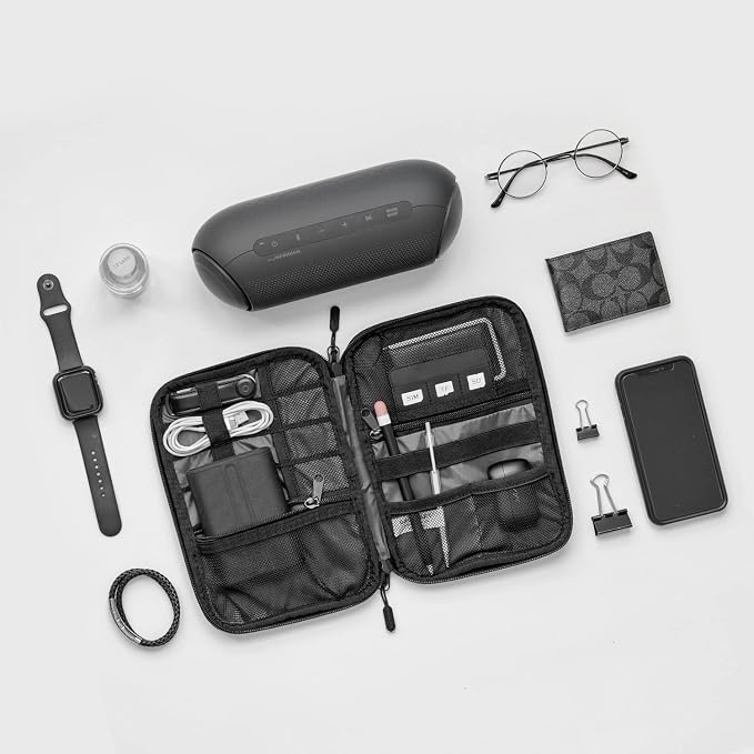 BAGSMART Electronics Travel Organizer Case, Tech Accessories Cord Storage Bag - Image 8