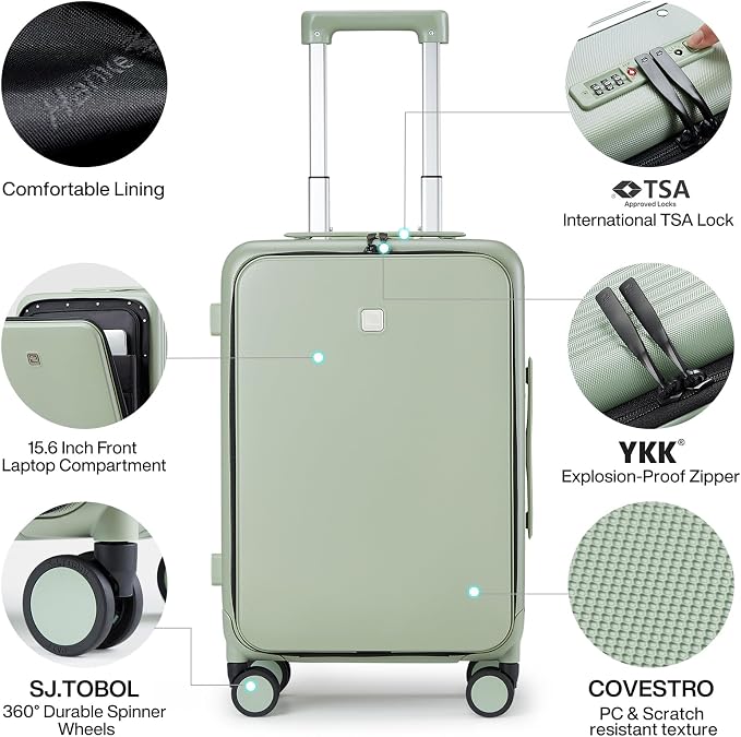 Hanke Grace Hard Shell Suitcases - Image 4