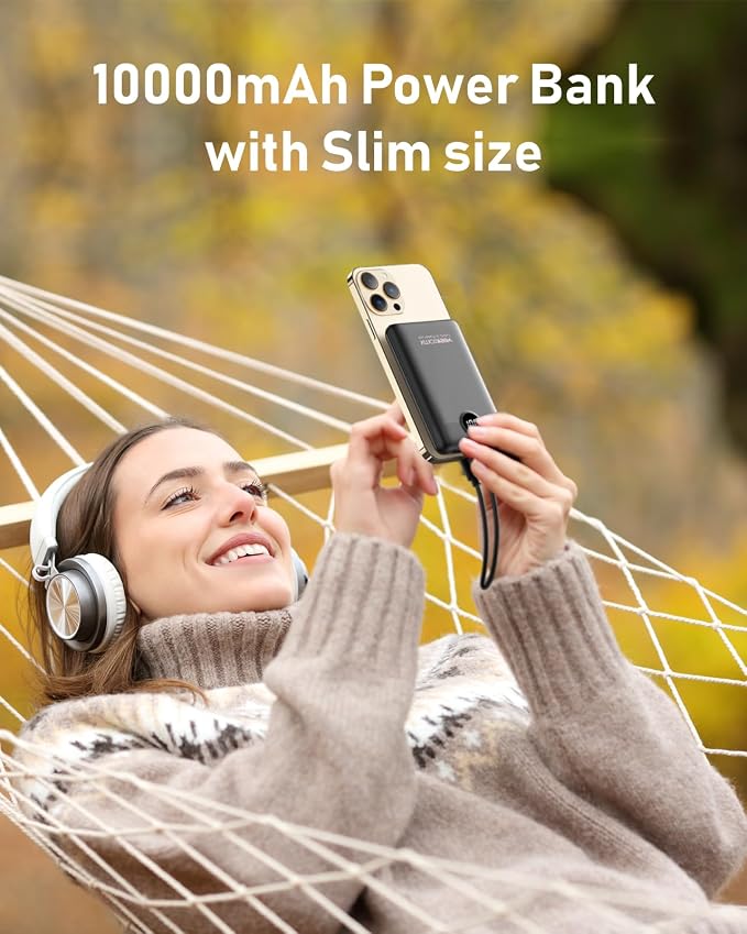 VEEKTOMX Small Portable Charger, Mini Power Bank 10000mAh, PD 22.5W Fast - Image 7