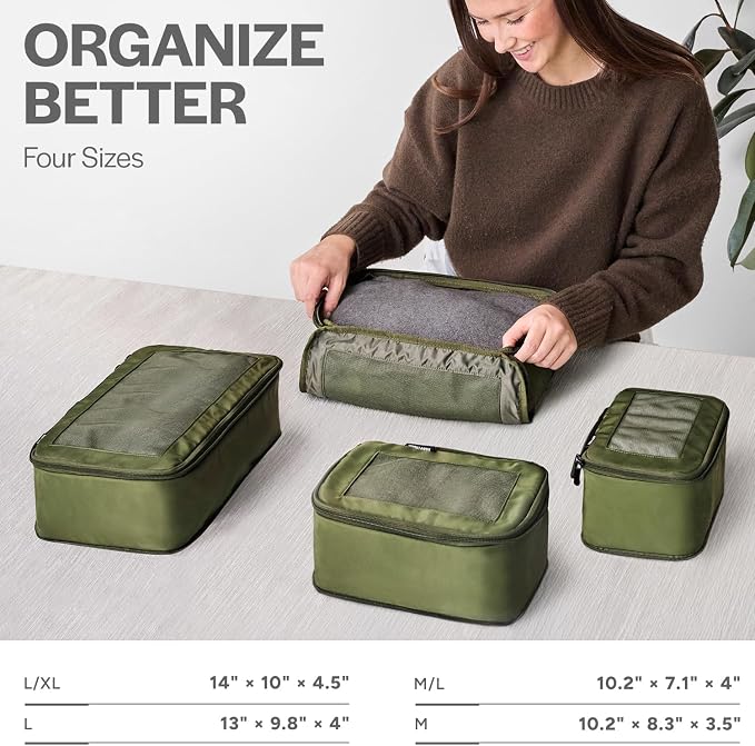 Compression Packing Cubes for Travel - Image 3