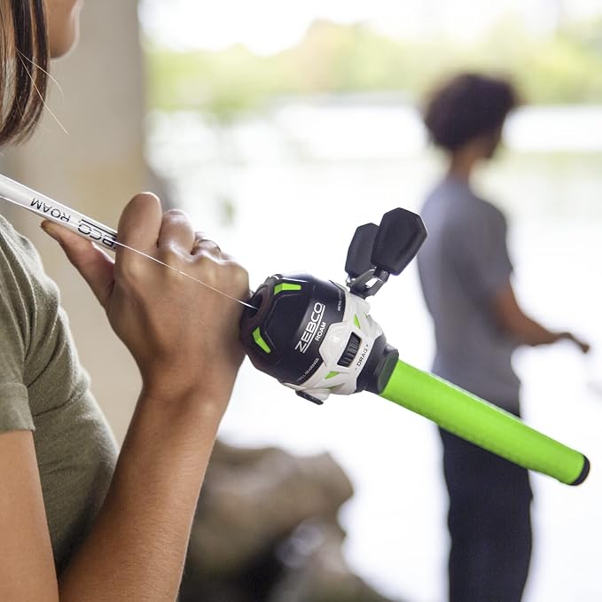 Zebco Roam Telescopic Fishing Rod and Spinning or Spincast Fishing Reel Combo - Image 9