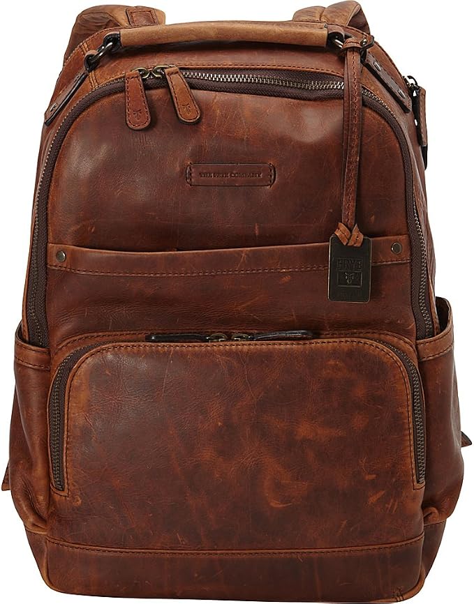 FRYE Logan Backpack Backpack Cognac Antique Pull Up One Size - Image 4