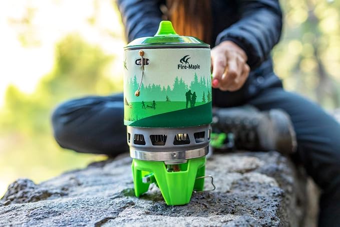 Fire-Maple "Fixed Star 3" Personal Cooking System | Pot/Jet Burner Stove System - Image 7