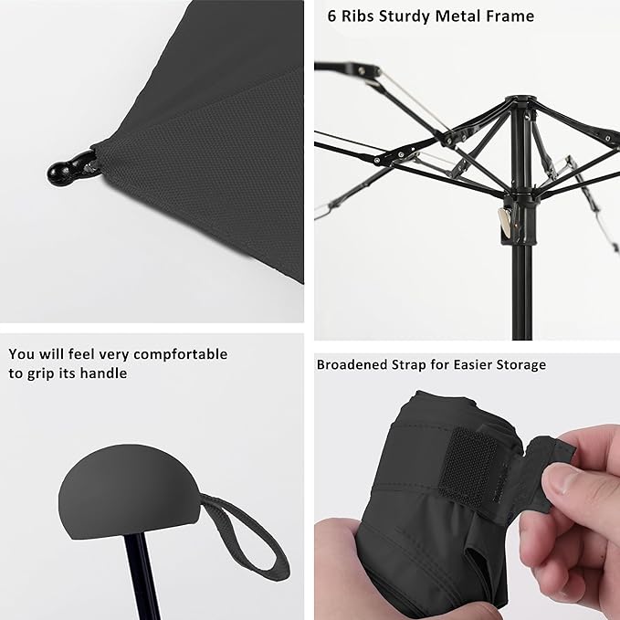BAODINI Travel Mini Umbrella for Purse - Image 6