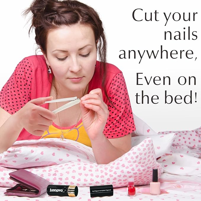 Konovo Nail Clippers for Women Travel - Image 2
