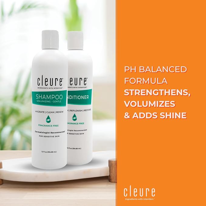 Cleure Hypoallergenic Volumizing Shampoo - Image 2