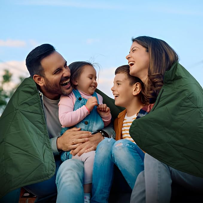 Outdoor Waterproof Blanket, Foldable Fleece Stadium Blanket - Image 6