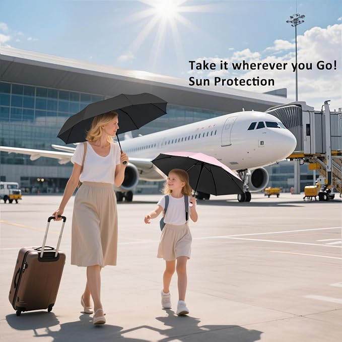 BAODINI Travel Mini Umbrella for Purse - Image 4