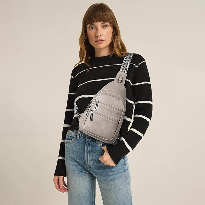 Sling Bag for Women Crossbody Bags Fanny Packs Sling Purse Backpack Shoulder - Image 9