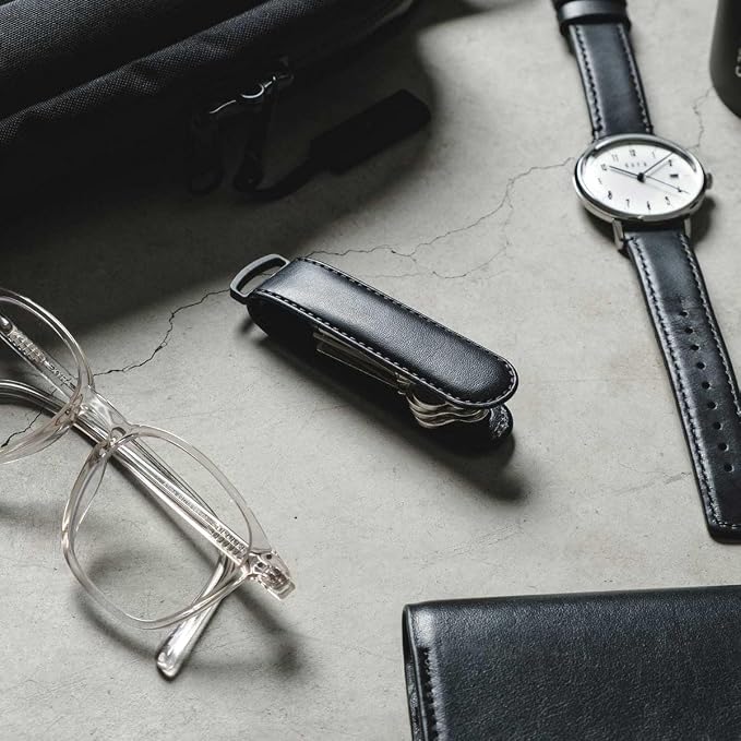 Jibbon Italian Premium Leather Key Organizer - Image 4
