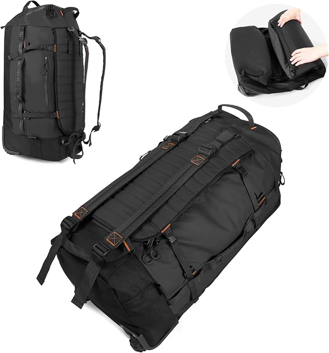 Vomgomfom 86L Collapsible Wheeled Luggage by Vomgomfom