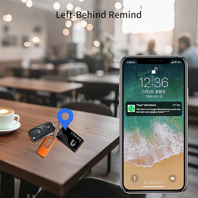 Wallet Tracker Card, Rechargeable Bluetooth Tracker - Image 4