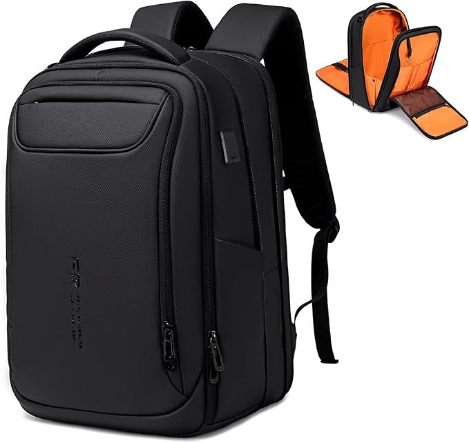 FENRUIEN Expandable Travel Backpack 15.6 Inch, Water Resistant Backpack by FENRUIEN