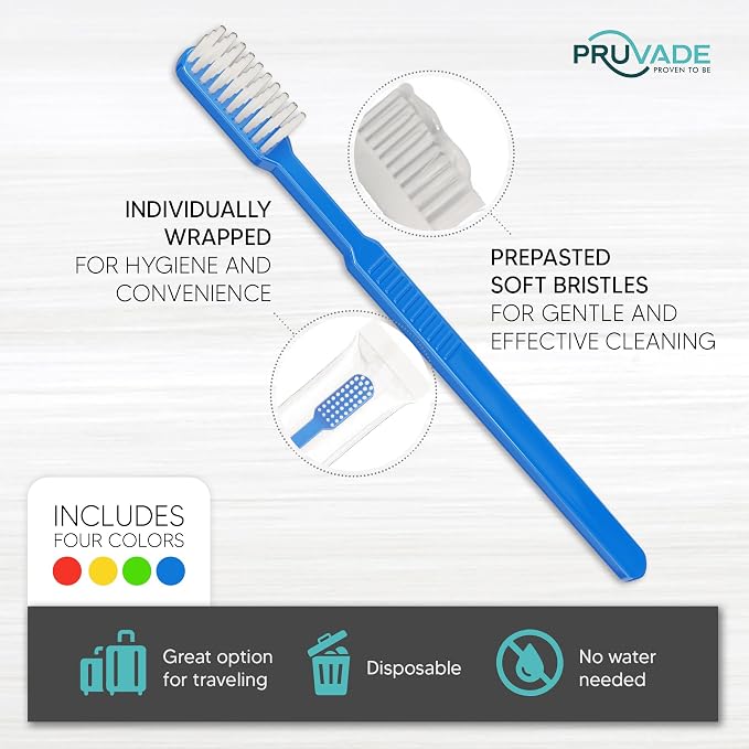 12 Pack Disposable Toothbrushes - Image 3