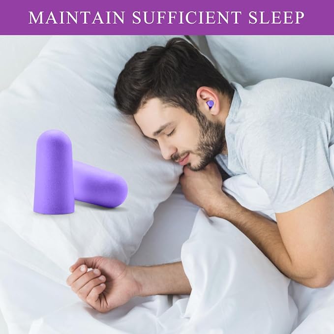30Pair Soft Foam EarPlugs, 32dB Disposable Sound Blocking Noise Cancelling Ear - Image 7