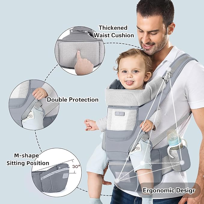 Baby Carrier Ergonomic Infant Carrier - Image 3