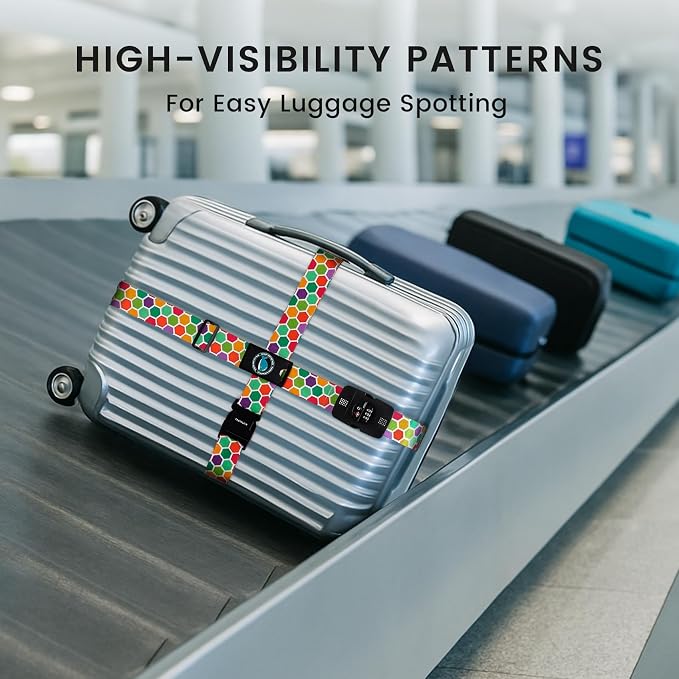 Travelkin Luggage Straps TSA Approved - Image 4