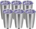 VEGOND 20oz Tumbler with Lid and Straw Stainless Steel Tumbler Cup Bulk Vacuum by VEGOND