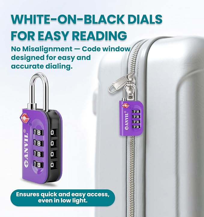 ANVIL TSA Approved Luggage Lock - Image 7