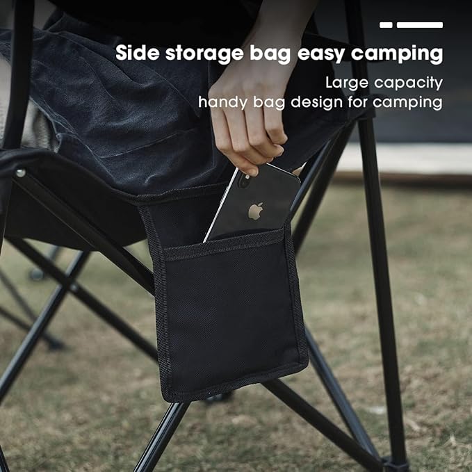 Damei century 4PCS Folding Camping Chairs-Lightweight, Installation-Free - Image 5