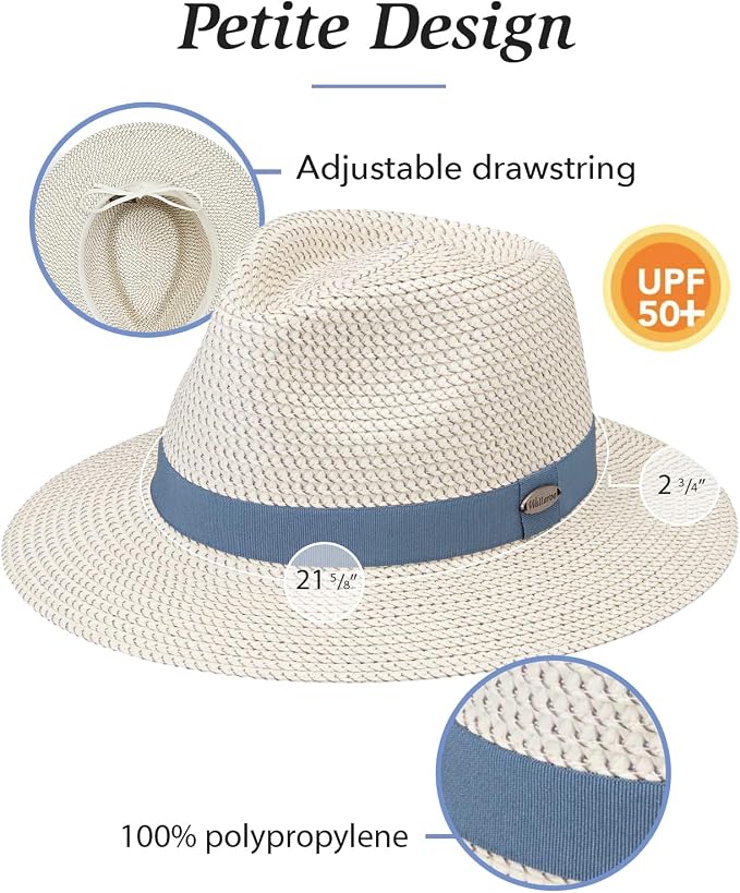 Wallaroo Hat Company Women’s Petite Charlie Fedora – UPF 50+, Packable Design - Image 4