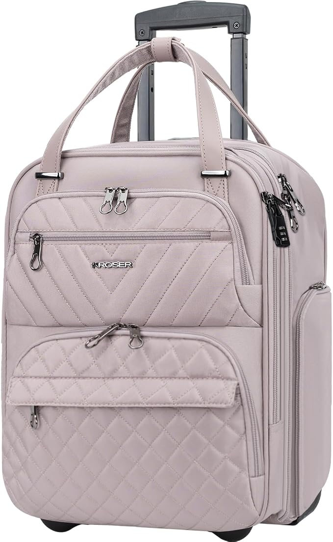KROSER Carry On Underseat Multi-functional, 16-inch Underseater Lightweight by KROSER
