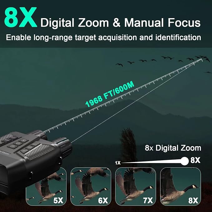 Night Vision Goggles, 4K Night Vision Binoculars - Image 7