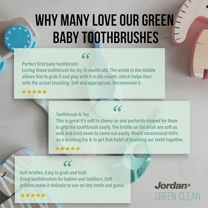 Jordan* ® | Green Clean Toothbrush | Award Winning Sustainable Toothbrush Made - Image 5