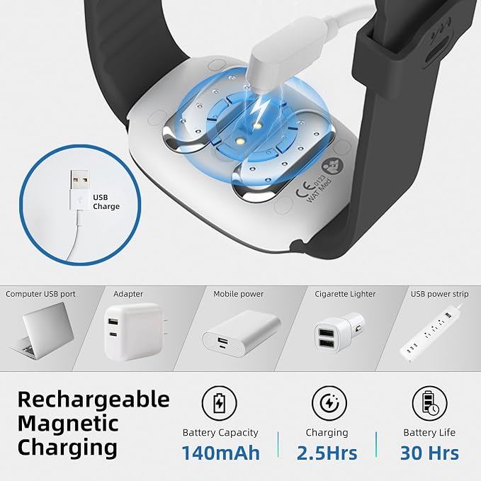 EmeTerm Fashion FDA-Cleared Relieve Nausea Electrode Stimulator Morning - Image 5