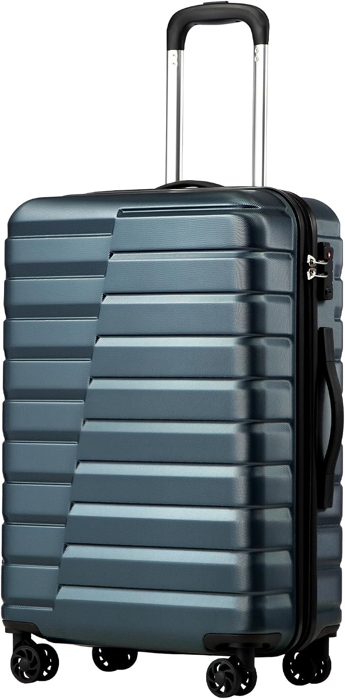 Coolife Larage Luaggage Hardside Expandable Suitcase by COOLIFE