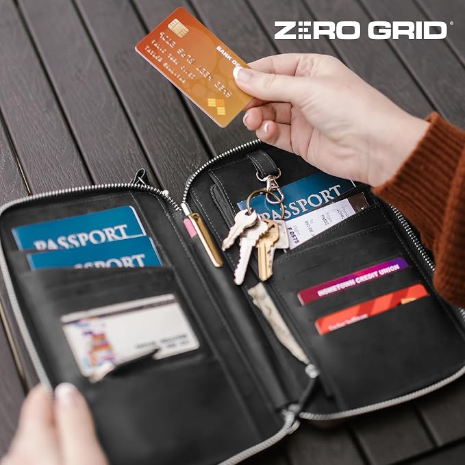 Leather Passport Holder for Family - Image 4