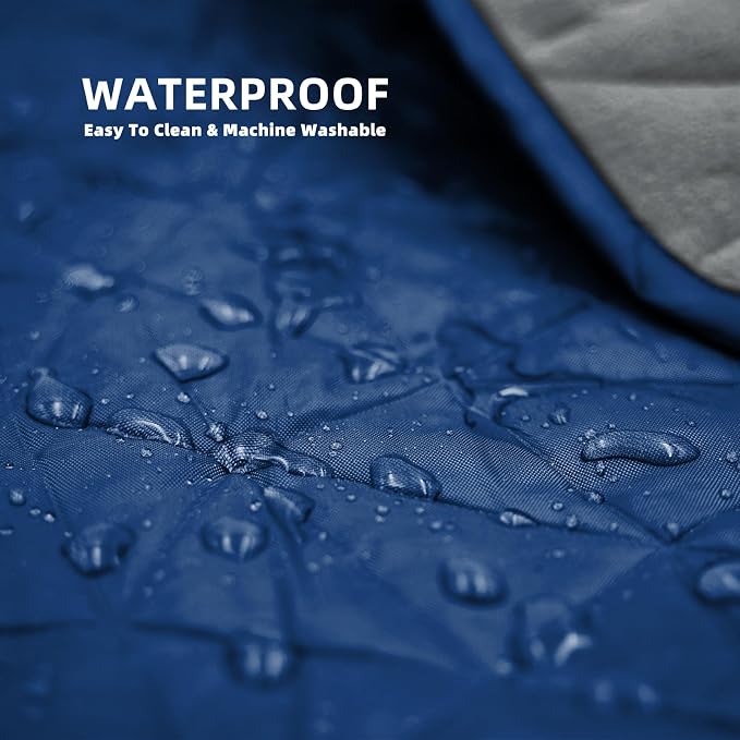Outdoor Waterproof Blanket, Foldable Fleece Stadium Blanket - Image 4