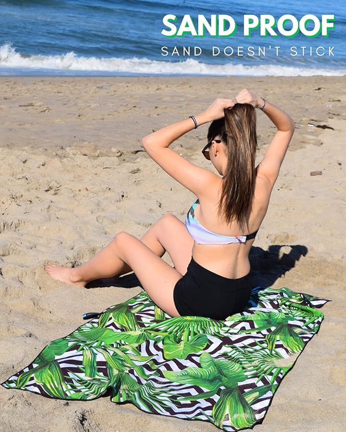 ECCOSOPHY Microfiber Beach Towel - Image 5