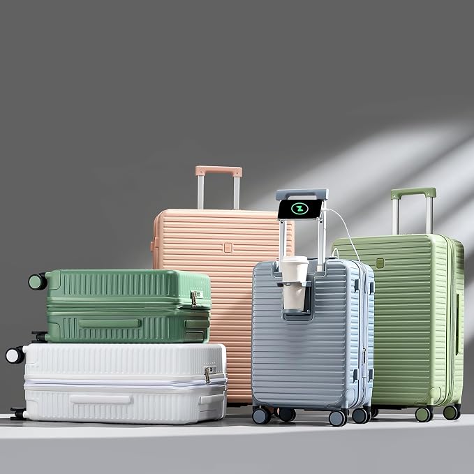 Hard Shell Suitcases Expandable Travel Luggage Sets 3 Piece, Carry on and Check - Image 13