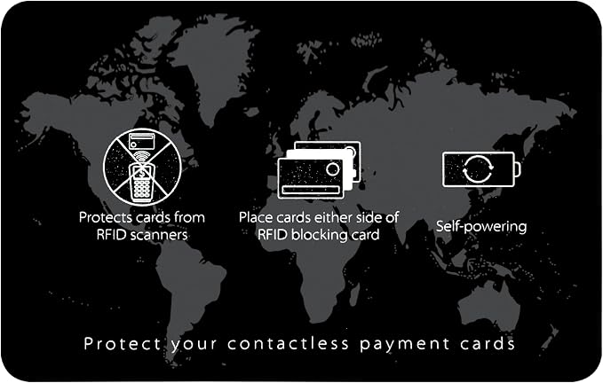 SaiTech IT 10 Pack RFID Blocking Card NFC Contactless Debit/Credit Card ATM - Image 9