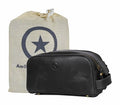10" Premium Leather Toiletry Travel Pouch by AARONLEATHERGOODS%C2%AE