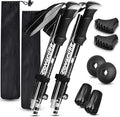 Covacure Trekking Poles Collapsible Hiking Poles by covacure