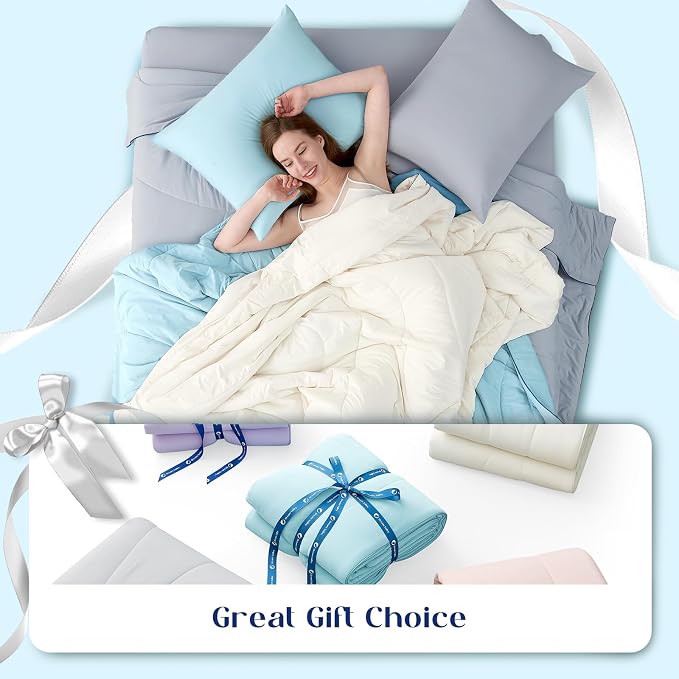 Dream Valley® Outlast® Deepsleep Cooling Comforter, Full/Queen Size, NASA-Grade - Image 9