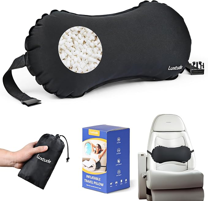 Luxtude Inflatable Lumbar Pillow by Luxtude