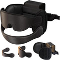 Travel Pillow Combo with Chin Strap, Airplane Pillows with 3D Eye Mask by SARISUN