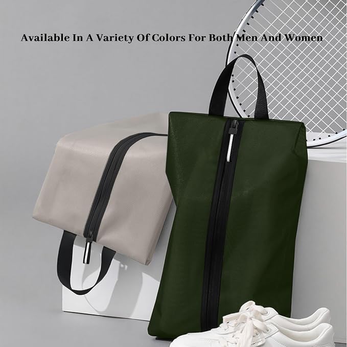 Shoe Bags for Travel Waterproof Odor Absorbing Lightweight Golf Soccer Shoe - Image 6