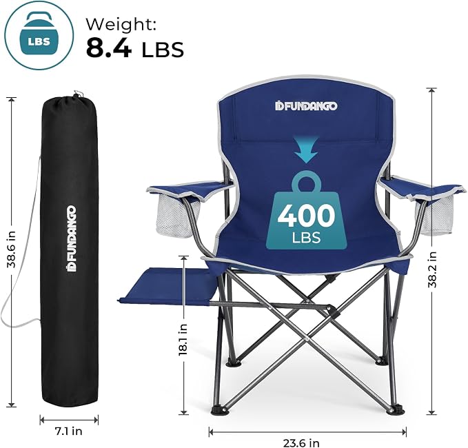 FUNDANGO Folding Camping Chair - Image 2